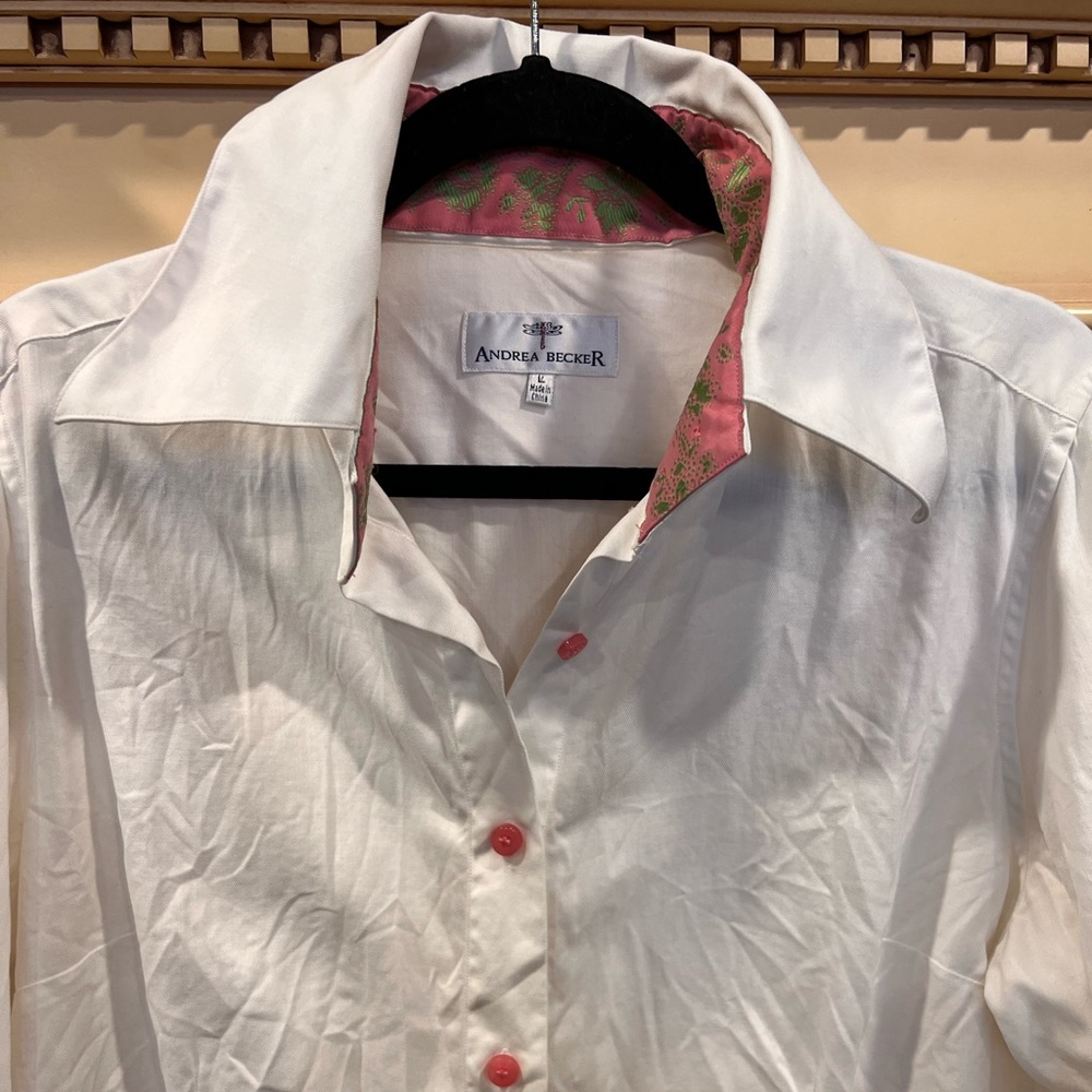 Andrea Becker Blouse with French Cuffs